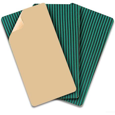 Lot de 3 patchs autocollants de réparation pour piscine - Matériau résistant à la réparation (10,2 x 20,3 cm)