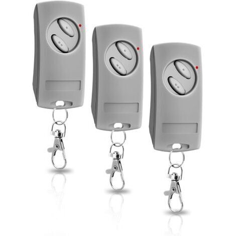Lot de 3 pièces de rechange pour émetteur manuel Ecostar RSC2, RSE2, 433,92 MHz, ouverture de porte de garage 2 canaux, pour porte de garage Liftronic 500, 700, 800