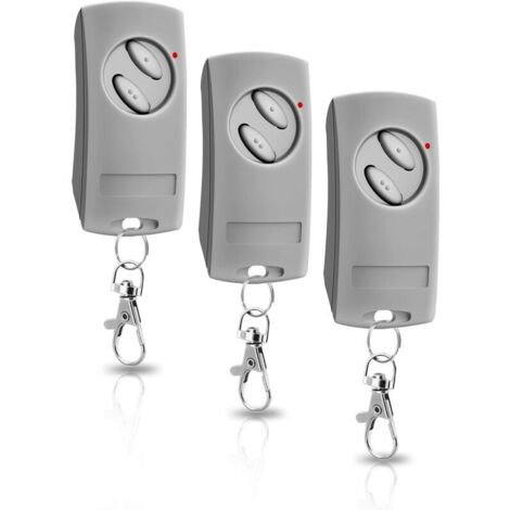 Lot de 3 pièces de rechange pour émetteur manuel Ecostar RSC2, RSE2, 433,92 MHz, ouverture de porte de garage 2 canaux, pour porte de garage Liftronic 500, 700, 800