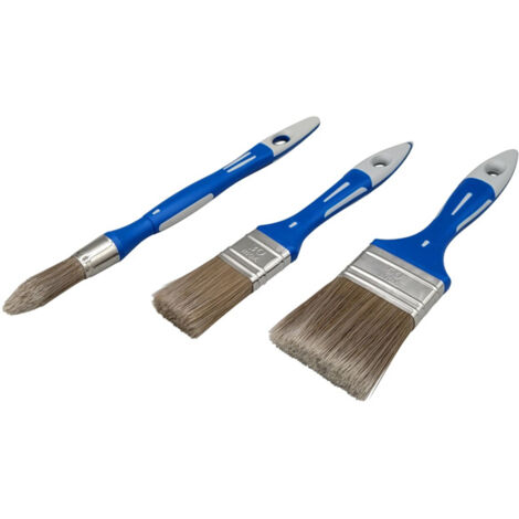 Lot De 3 Pinceaux Bi-mat Lasure Ofg Savy
