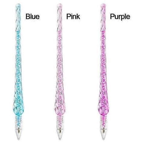 Lot de 3 pinceaux diamant - Peinture diamant - Rose rose et bleu