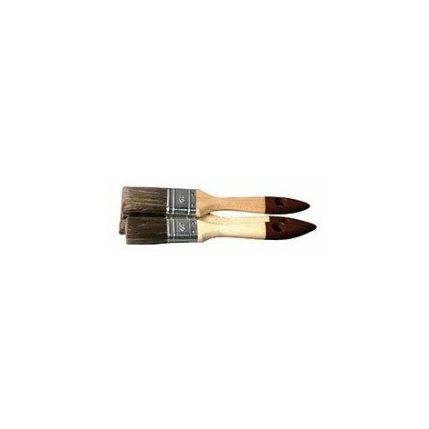Lot De 3 Pinceaux Plats Fsc 100% Lasure - Savy