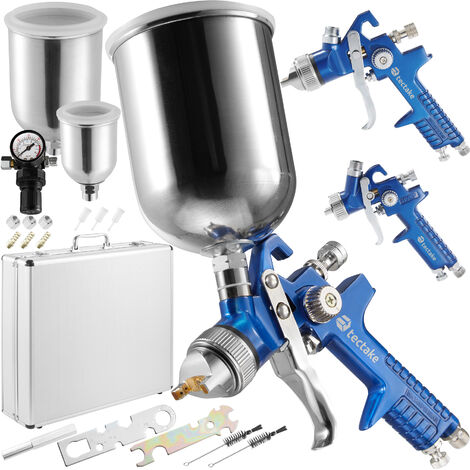 Pistolet à peinture pneumatique à alimentation par gravité Outil de pulvérisatio
