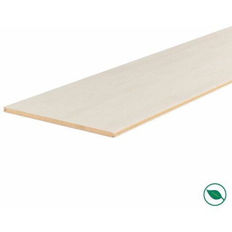 Lot de 3 planches palier rénovation d'escalier stratifié nébraska 2050 x 225 x 8 mm - PEFC 70%