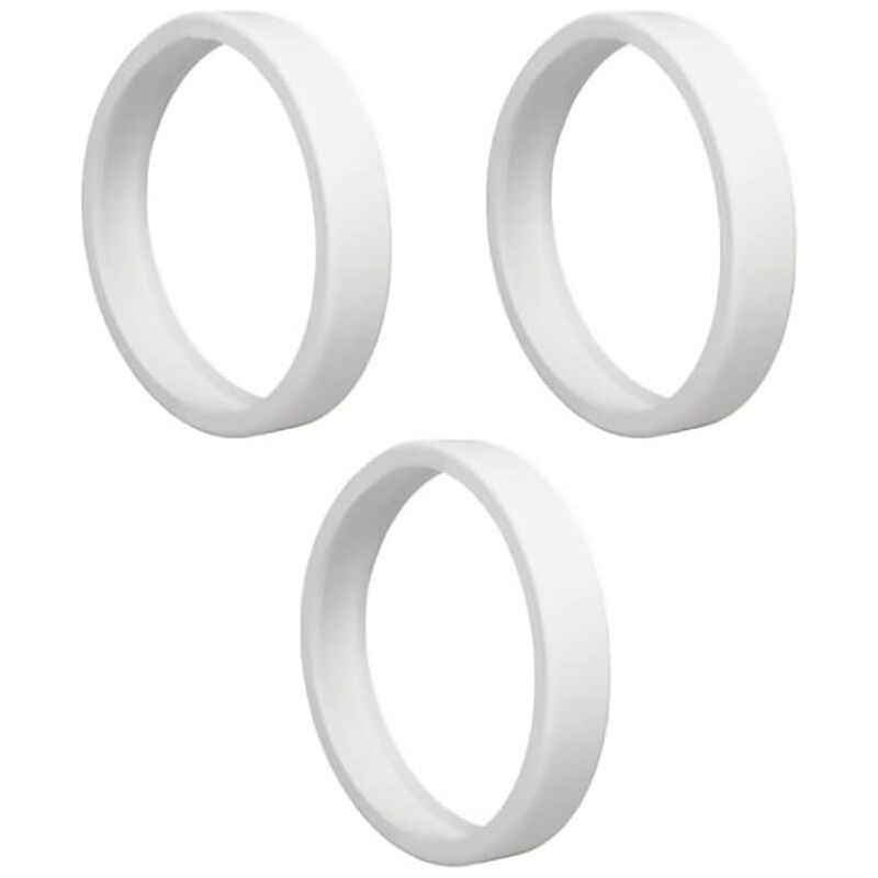 Lot de 3 pneus de balayeuse de Nettoyage de Piscine, composé Souple Adaptable pour Polaris 180, 280, 360,380, C10, C-10, Accessoires de Rechange.