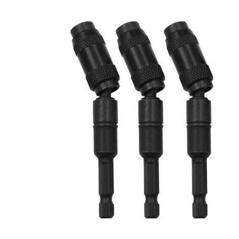 Lot de 3 porte-embouts magnétiques rotatifs, porte-embouts magnétiques rotatifs, porte-embouts de tournevis flexible et à grande portée B-AquaForge