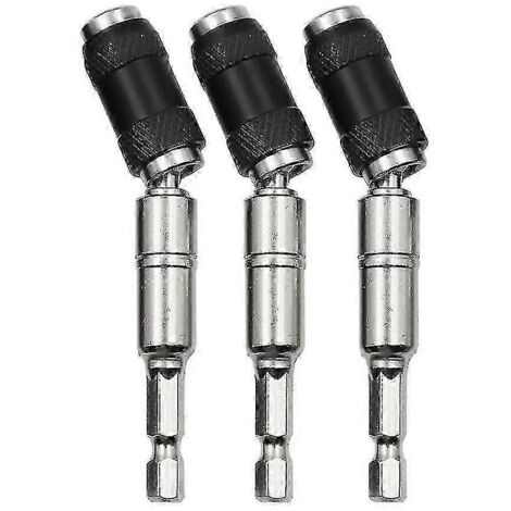 Lot de 3 porte-forets magnétiques pivotants, porte-forets magnétiques à rotation rapide, vis flexible KKJ-AquaForge