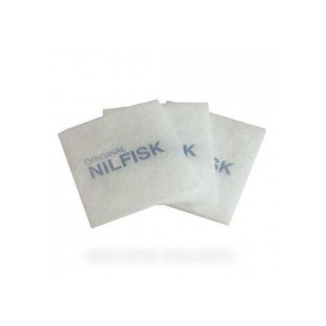 Lot de 3 Pré-filtre extreme pour Aspirateur NILFISK ADVANCE 1470157500