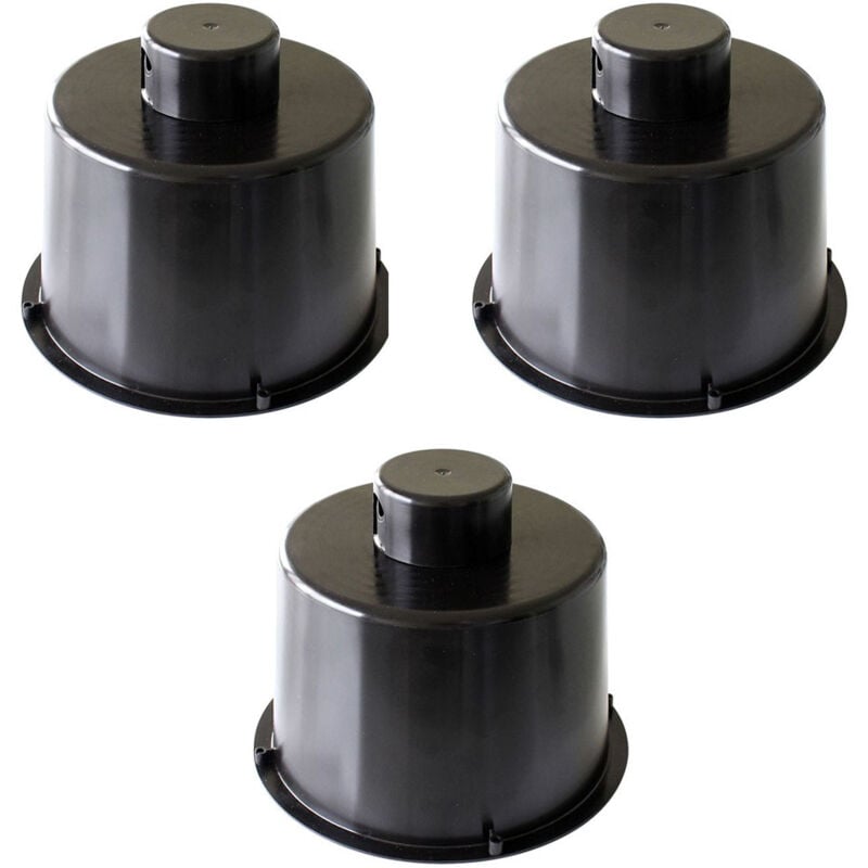 Lot de 3 RAM spot rt 2 entrées - protection de spot pour laine en rouleau et soufflée - rénovation RAM