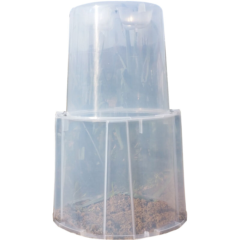 Pouss Vert - Cloche lot de 3 Rehausses Modul'o 35 a forcer + 6 piquets offerts