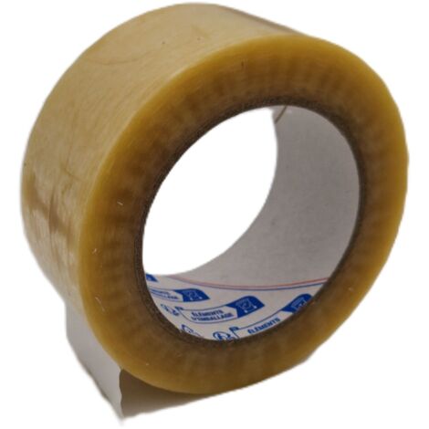 Lot de 3 Rouleaux Adhésifs PVC: 48 mm X 100 mètres Transparents silencieux
