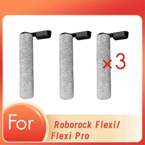 Lot de 3 rouleaux de rechange pour brosses principales