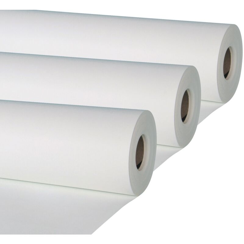 Lot de 3 rouleaux de revêtement de rénovation lisse à peindre Semin Sem Renov - 25 x 1 m