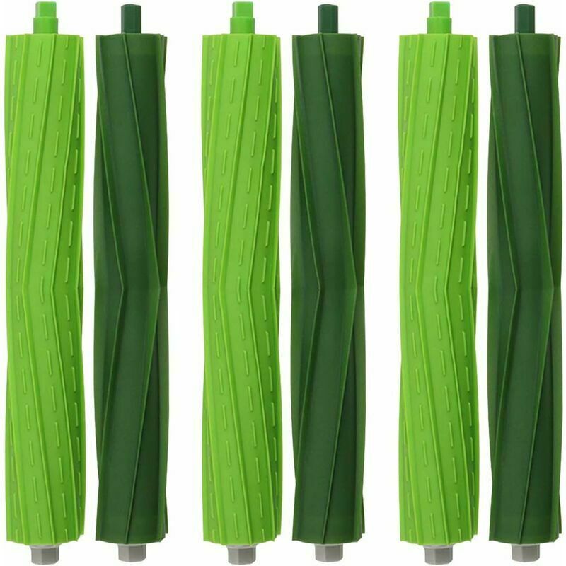 Lot de 3 Rouleaux extracteurs Compatible avec Roomba E5 i7 e5154 e5158. Kit d'accessoires de Rechange pour Brosse Centrale Extracteur E6 i7+