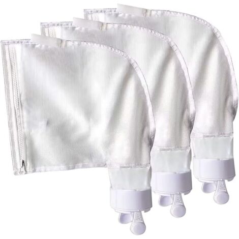 TOOLIVE Lot de 3 sacs de rechange avec fermeture éclair compatibles avec Polaris 280 480 Sacs en maille nylon multifonctions K13 K16 Polaris