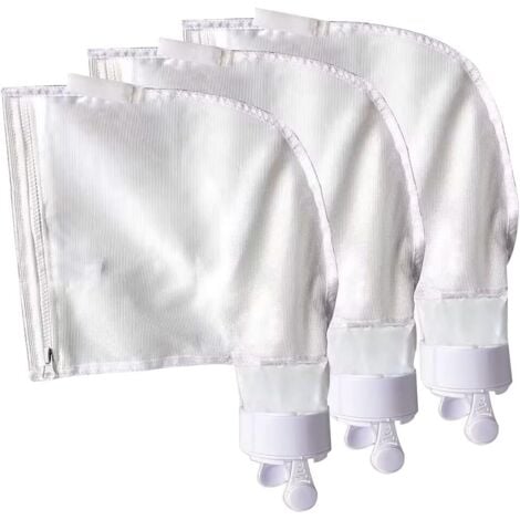TOOLIVE Lot de 3 sacs de rechange avec fermeture éclair compatibles avec Polaris 280 480 Sacs en maille nylon multifonctions K13 K16 Polaris