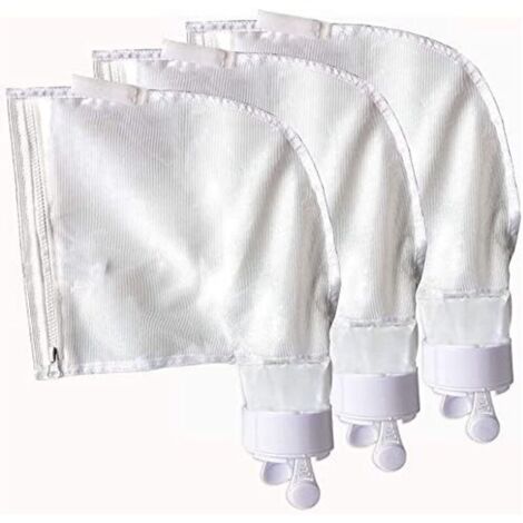 Lot de 3 Sacs de Rechange avec Fermeture Éclair Compatibles avec Polaris 280 480 Sacs en Maille Nylon Multifonctions K13 K16 Polaris