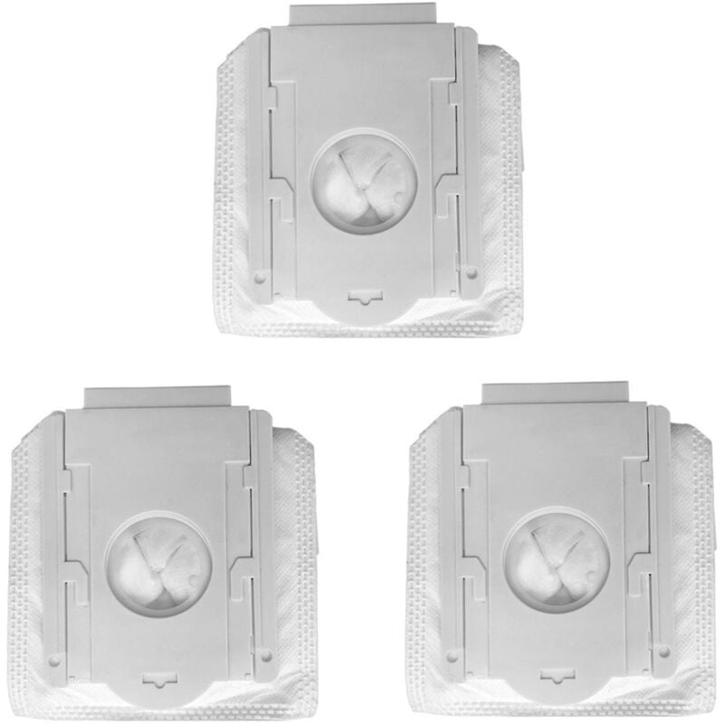 Lot de 3 sacs filtrants à poussière compatibles avec les sacs à poussière Samsung Vca-adb90