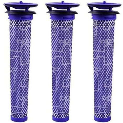 Lot de 3 sacs lavables pour aspirateur Dyson DC58, DC59, DC61, DC62, DC74, V6, V7 et V8-AquaForge