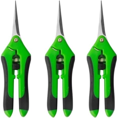 Lot de 3 Sécateurs de Jardinage – Outils de Taille Multifonction Greffe Récolte