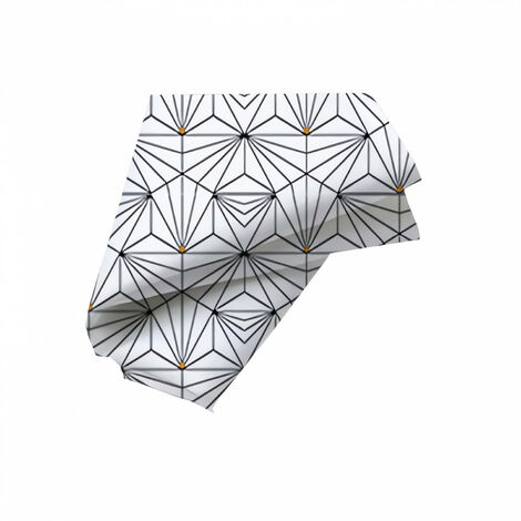 Lot de 3 serviettes de table coton OSIRIS, par Soleil d'Ocre
