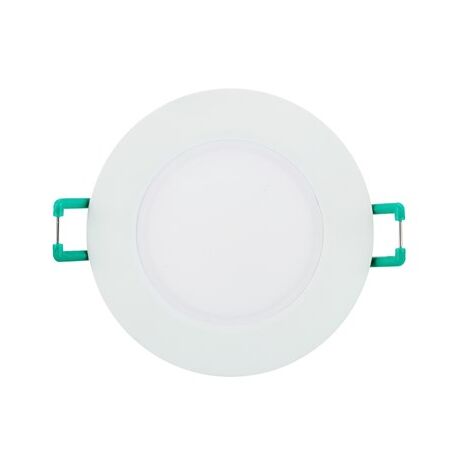 LOT DE 3 SPOTS ENCASTRES FIXE LED BLANC CHAUD 3000K IP65 6,5W - BLANC - SYLVANIA