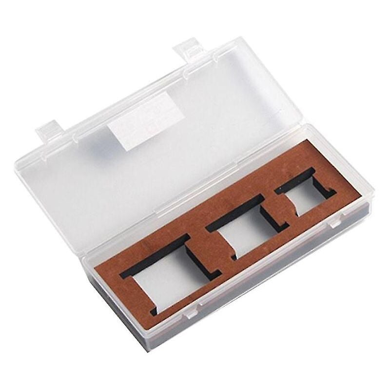 Fei Yu - Lot de 3 supports de mouvement de montre en métal, base fixe pour horloger, pince-étau multifonction pour réparation de montre