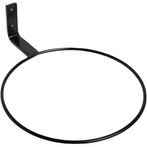 Lot de 3 supports de pot de fleurs pour pot de fleurs à fixer au mur pour anneau de jardin, support de panier à suspendre pour intérieur, balcon, maison, jardin (L)