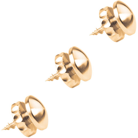 Lot de 3 Supports miroirs réglables Laiton - L'Attachante