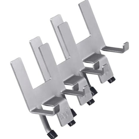 Lot de 3 supports pour couvercles de casseroles et poêles - L'ustensile de cuisine pour une surface de travail libre et propre, permet à l'eau de s'égoutter facilement dans la casserole et