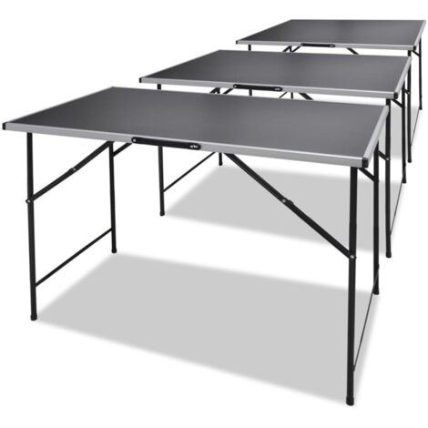 lot de 3 tables pliantes d´appoint,Table à coller,multifonction  -38651
