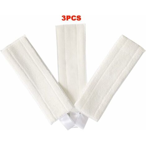 Lot de 3 tampons de nettoyage durables pour nettoyeur vapeur Karcher SC1/SC2/SC3/SC4/SC5