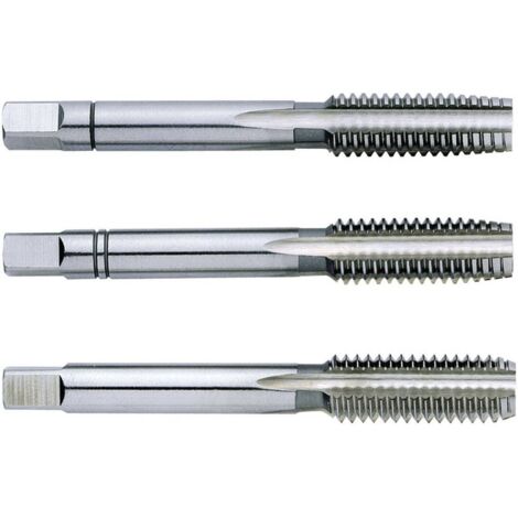 LOT DE 3 TARAUDS HSS M8 EXACT