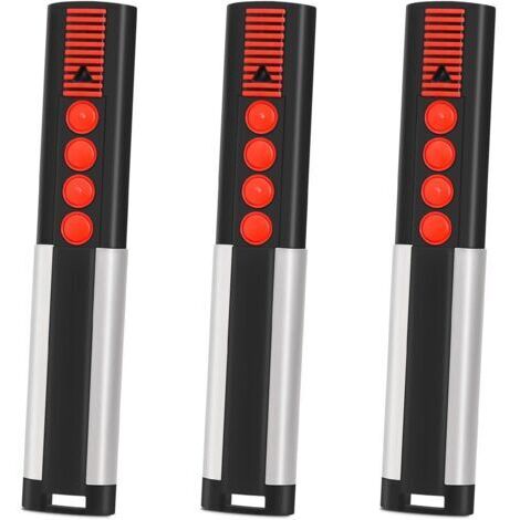 Lot de 3 Télécommande Portail 868MHz, Télécommande Porte de Garage 4 Canaux, Compatibles avec 4020 TX03-868-4, 4026 TX03-868-2, 4020V000, 4026V000