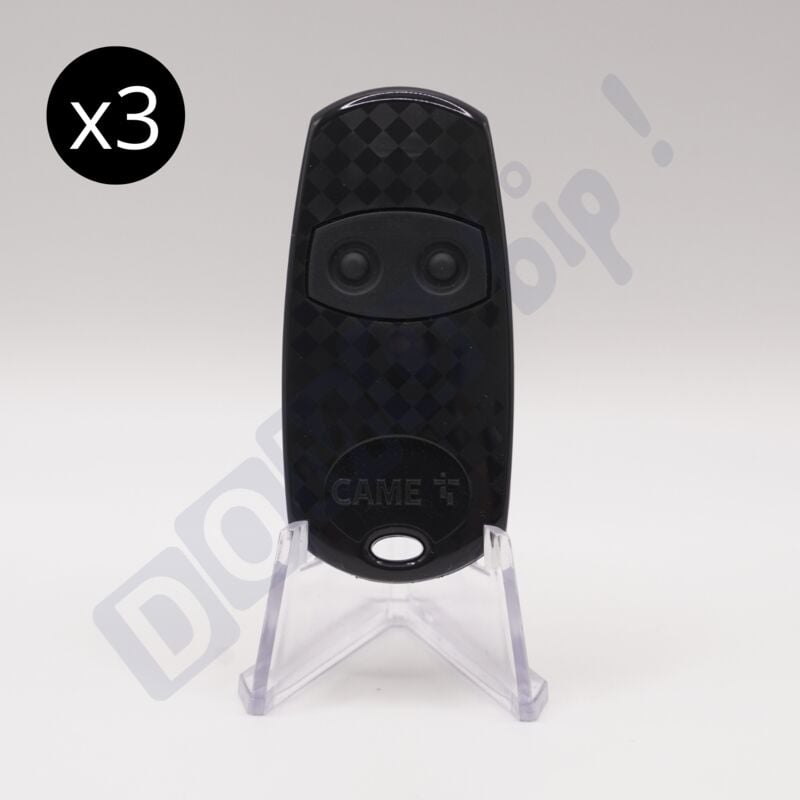 Lot de 3 Télécommandes Came TOP432EE 433,92 MHz à Code Fixe - Contrôlez Portails et Portes de Garage