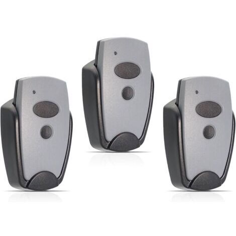 Lot de 3 télécommandes pour ouvre-porte de garage Marantec 868,3 MHz, 2 canaux, compatible avec Marantec Digital 302 384 304 313 321 323 131