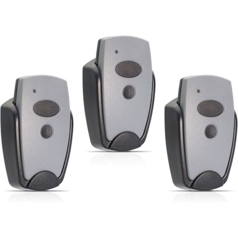 Lot de 3 télécommandes pour ouvre-porte de garage Marantec 868,3 MHz, 2 canaux, compatible avec Marantec Digital 302 384 304 313 321 323 131