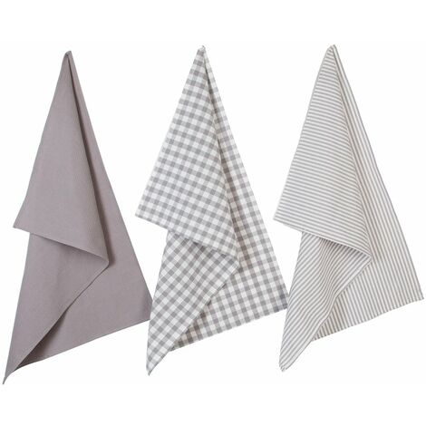 Lot de 3 torchons 45x70cm en coton