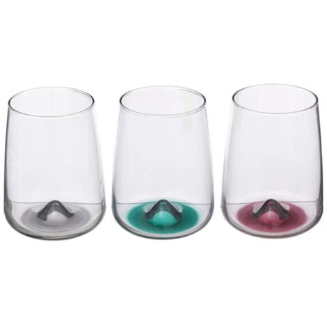 Lot de 3 Verres à Eau "Olme" 36cl Transparent