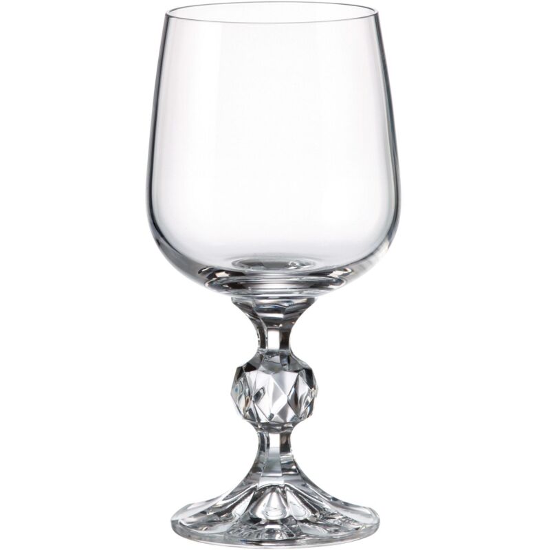 Lot de 3 verres à pied en cristallin 23cl, MATIGNON