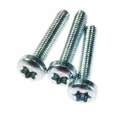 Lot de 3 Vis M3.5x18 - T20 (CS-00119479) Centrale Vapeur, Fer à Repasser CALOR, ROWENTA, TAFAL, TEFAL, .Toutes marques