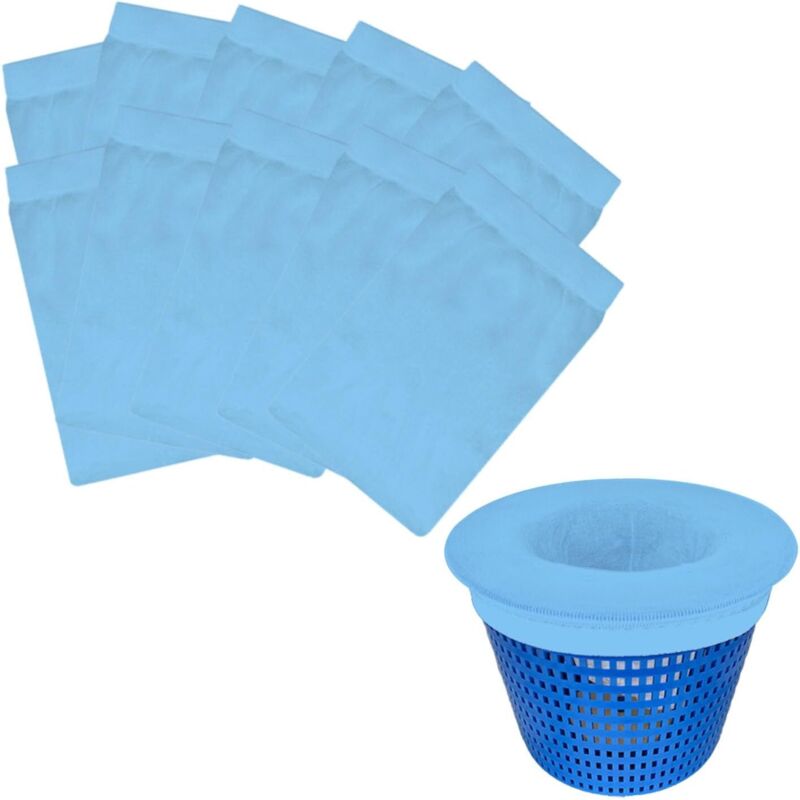 Beijiyi - Lot de 30 Chaussette Skimmer Piscine Pour Les Paniers Skimmers Swimming Pool Skimmer Socks Chaussette Pour Filtre Skimmer Préfiltre