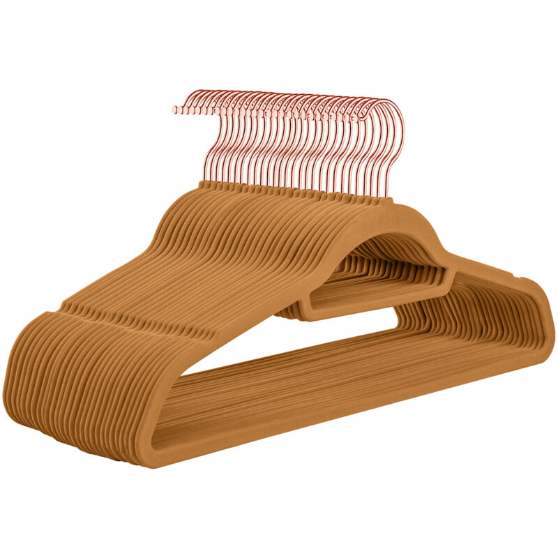 Lot de 30 cintres antidérapants en ABS floqué, pour le rangement de vêtements à la maison. Porte-vêtements magique et sans coutures.......".."""