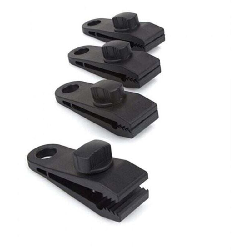 Cyslmuk - Lot De 30 Clip De Bâche Tente, Pince Pour Bâche De Verrouillage, Pince Pour Bache Pince Pour Auvent Fixation Bache Camping Toile Ombrage