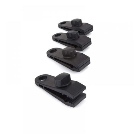 Lot de 30 clips pour bâche de tente, clips de verrouillage, clips pour auvent, clips pour bâche de camping, pare-soleil, bâche de piscine