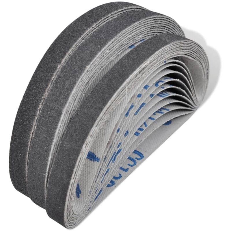 Vidaxl - Lot de 30 courroies abrasives pour ponceuse à bande pneumatique