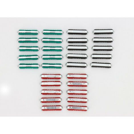 Lot de 30 Fusibles steatites Torpilles 16A 25A 40A