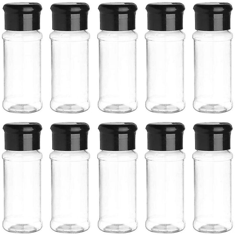 Feiyue - Lot de 30 pots à épices pour assaisonnement, sel et poivre, parfaits avec couvercles tamis pour stocker les épices