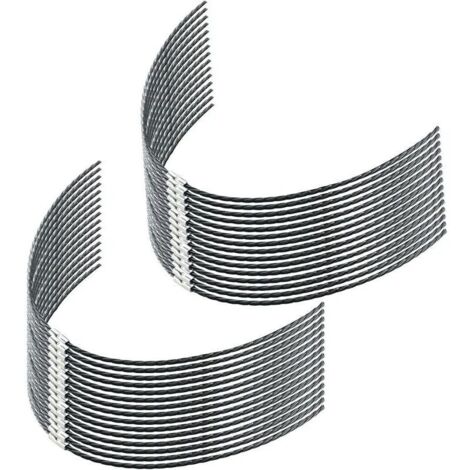 Lot de 30 - Pour Bosch F016800431 Fils de Rechange pour Débroussailleuse AFS 23 à 37 (37cm x 3,5mm)