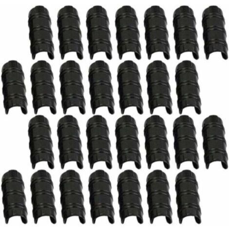 Lot de 30 serre clips 32mm – Fixation rapide pour bâches et films – Résistants à la déchirure – Matériau durable - 30pcs